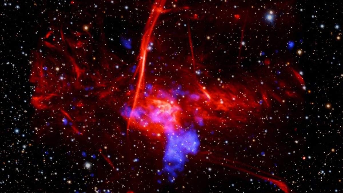 Posible remanente de supernova detectado cerca del agujero negro central de la Vía Láctea