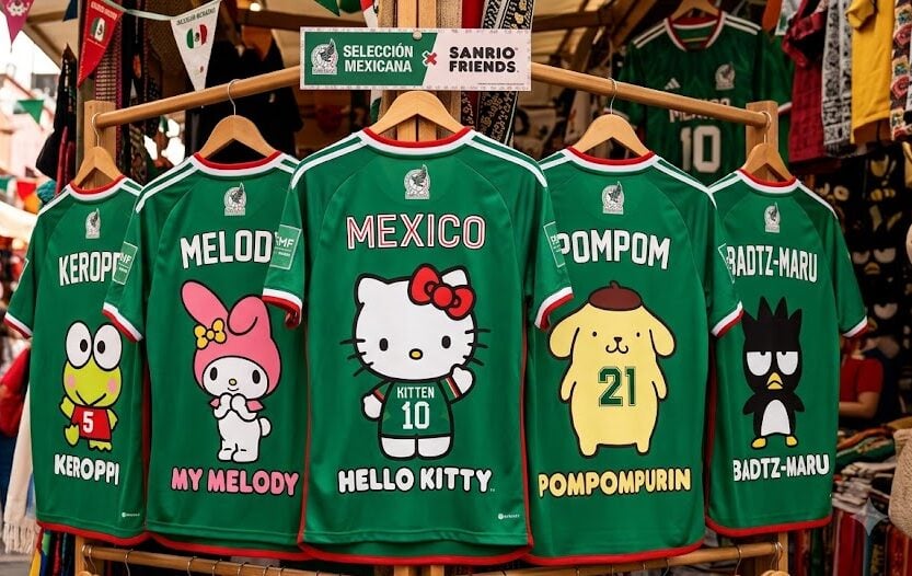 Japonés en México quiere comprar las playeras de la Selección Mexicana de Hello Kitty y Snoopy, pero asegura que no puede llevarlas: En Japón es ilegal la piratería