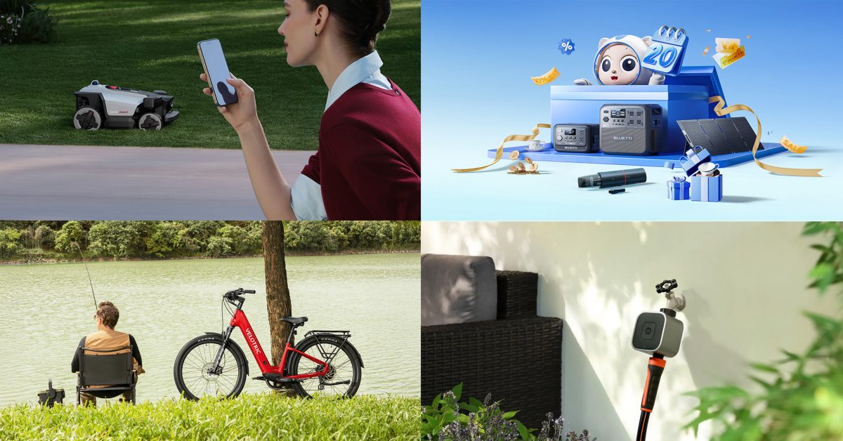 Robots cortacéspedes y estaciones portátiles de energía expanden oferta en mercado de automatización del hogar