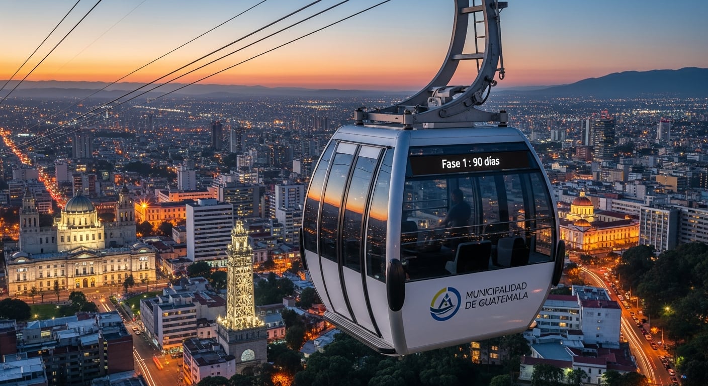 Teleférico urbano redefine movilidad en capitales latinoamericanas